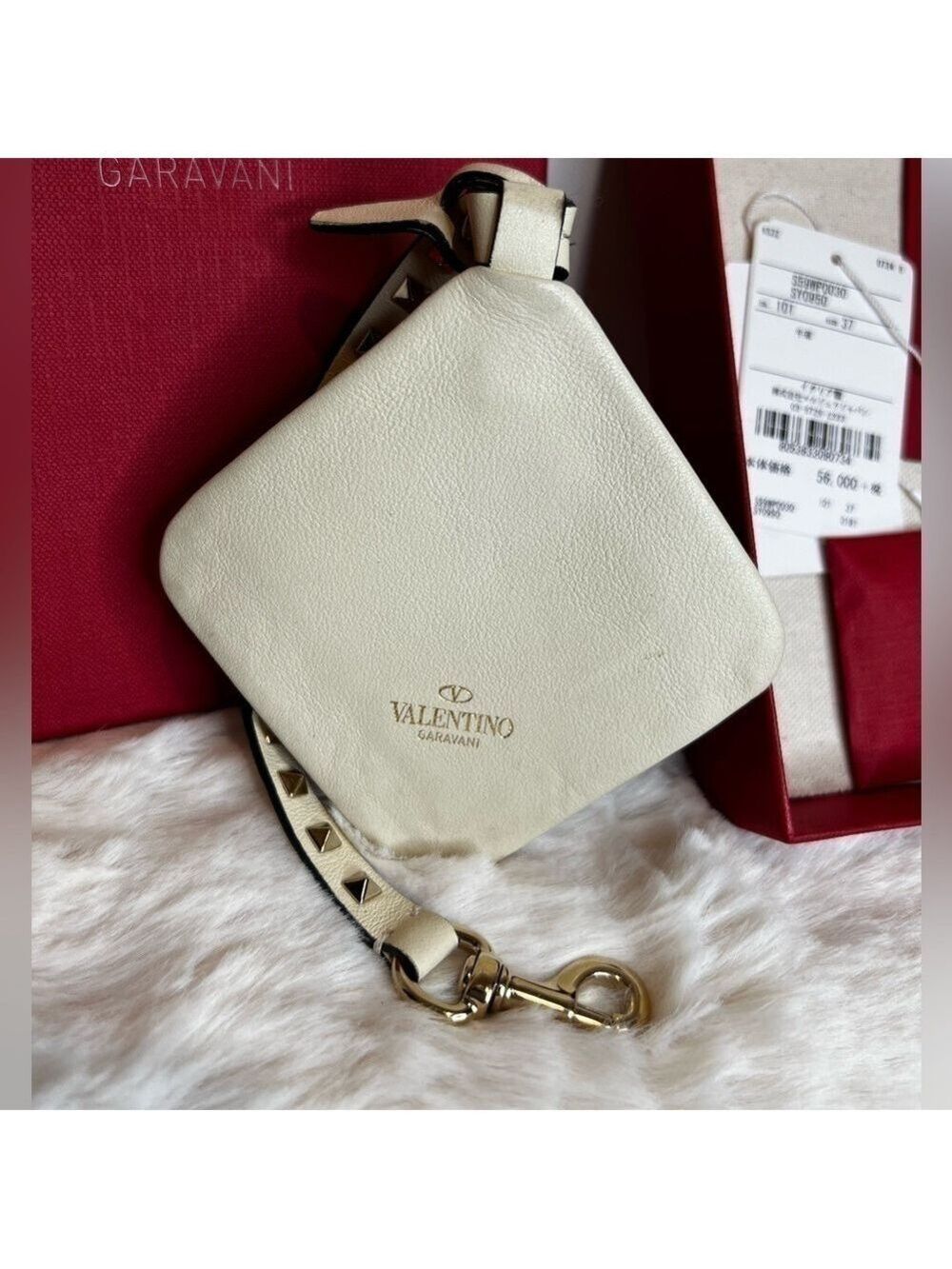 VALENTINO GARAVANI ROCKSTUD POUCH MADE IN ITALY NEW WITH TAGS